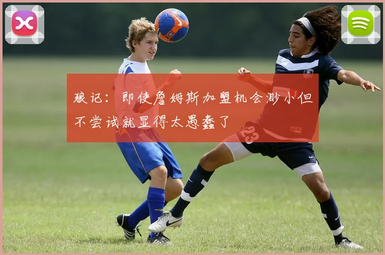 狼记：即使詹姆斯加盟机会渺小但不尝试就显得太愚蠢了